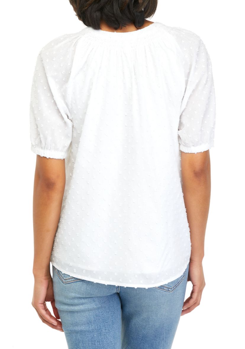 Womens Peasant Top