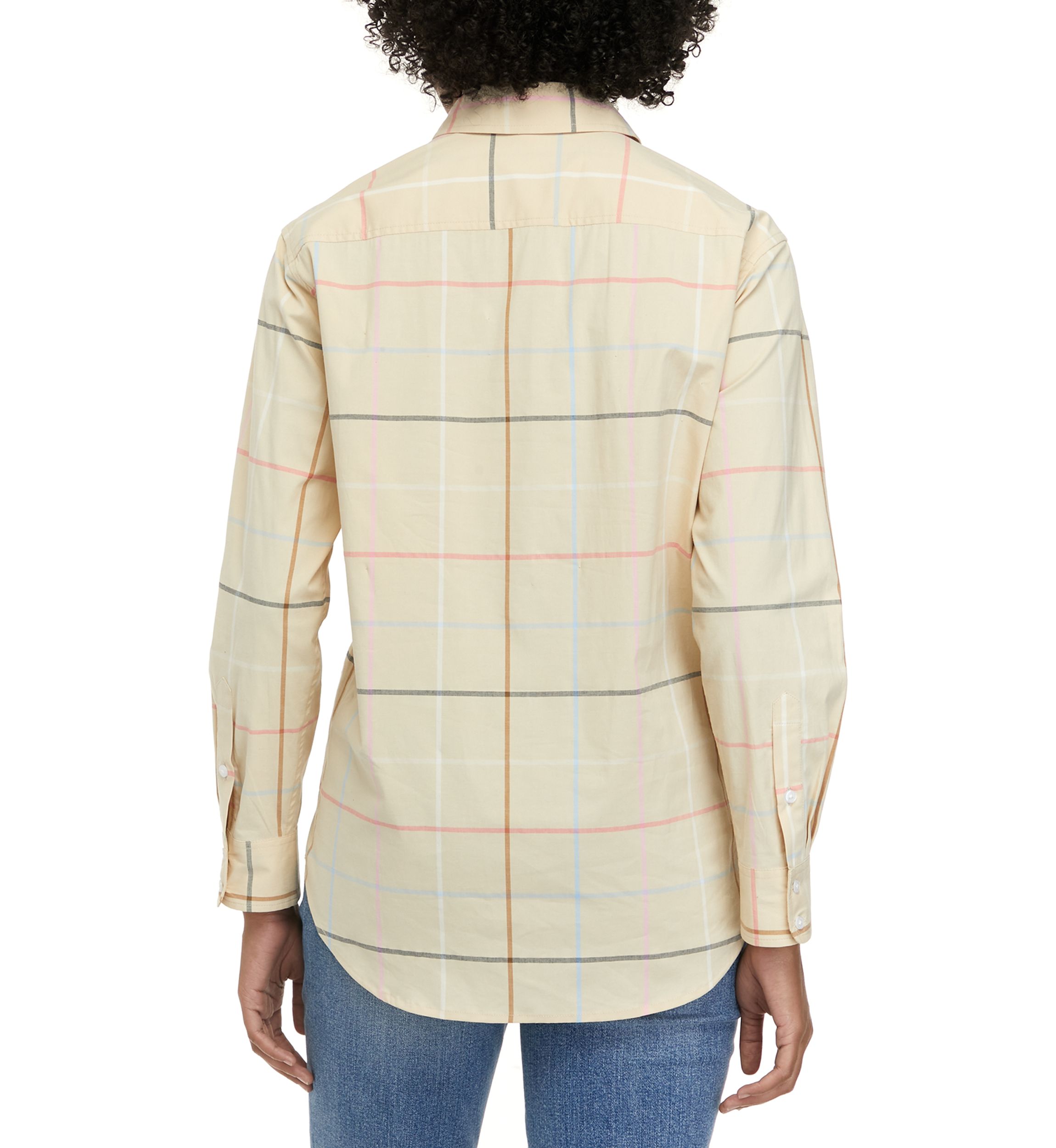 Womens Long Sleeve Boyfriend Shirt