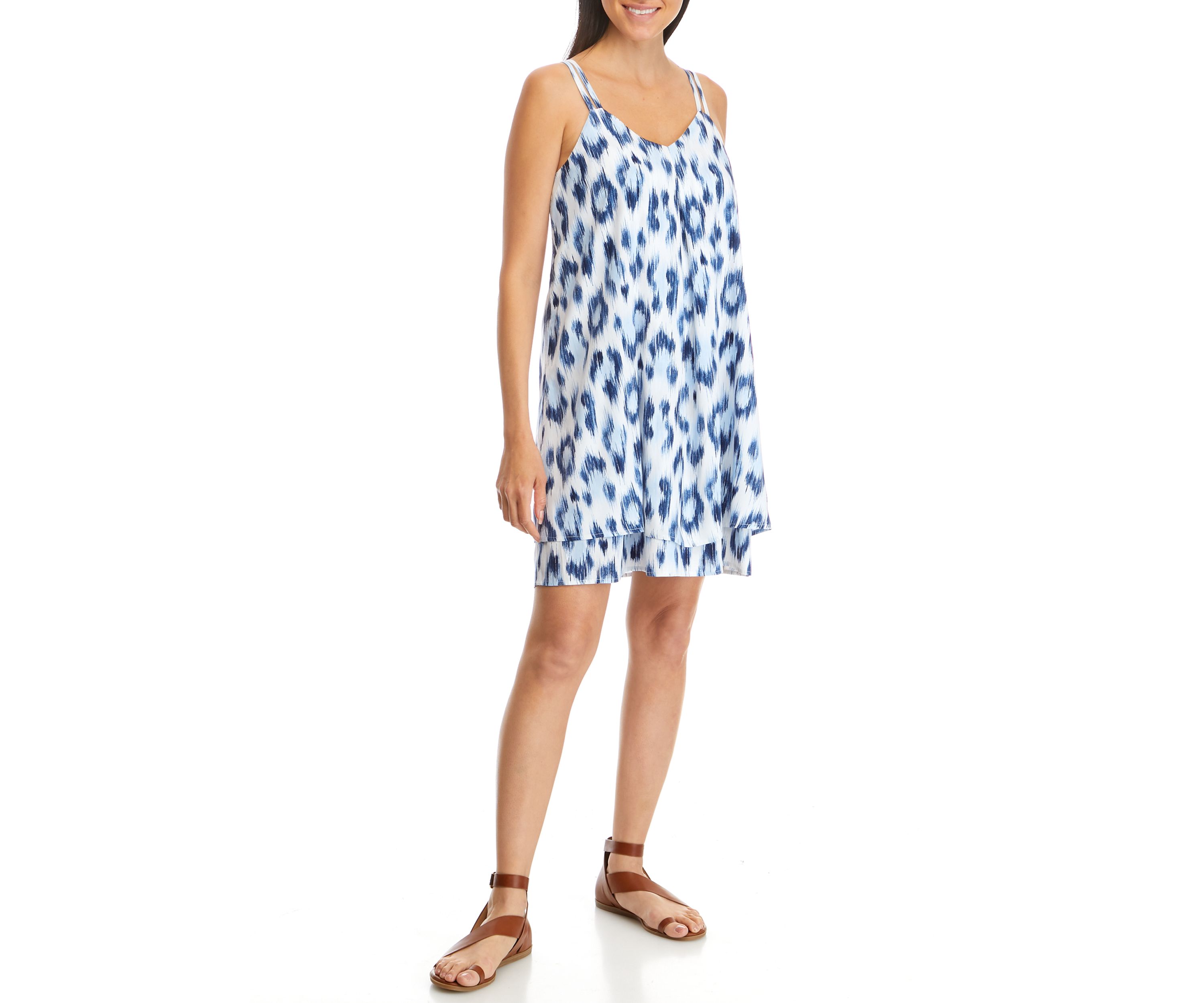 Womens Double Layer Dress