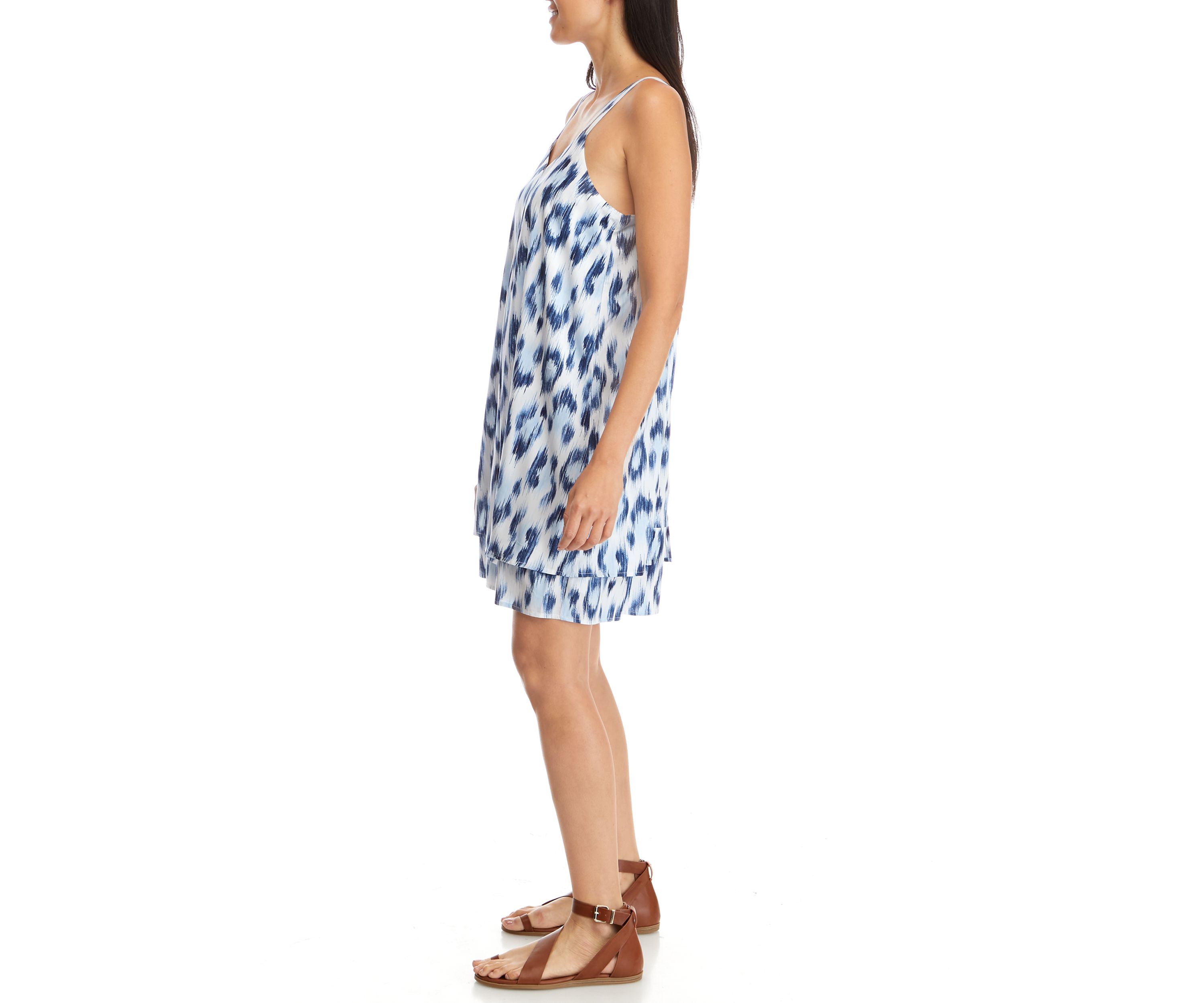 Womens Double Layer Dress
