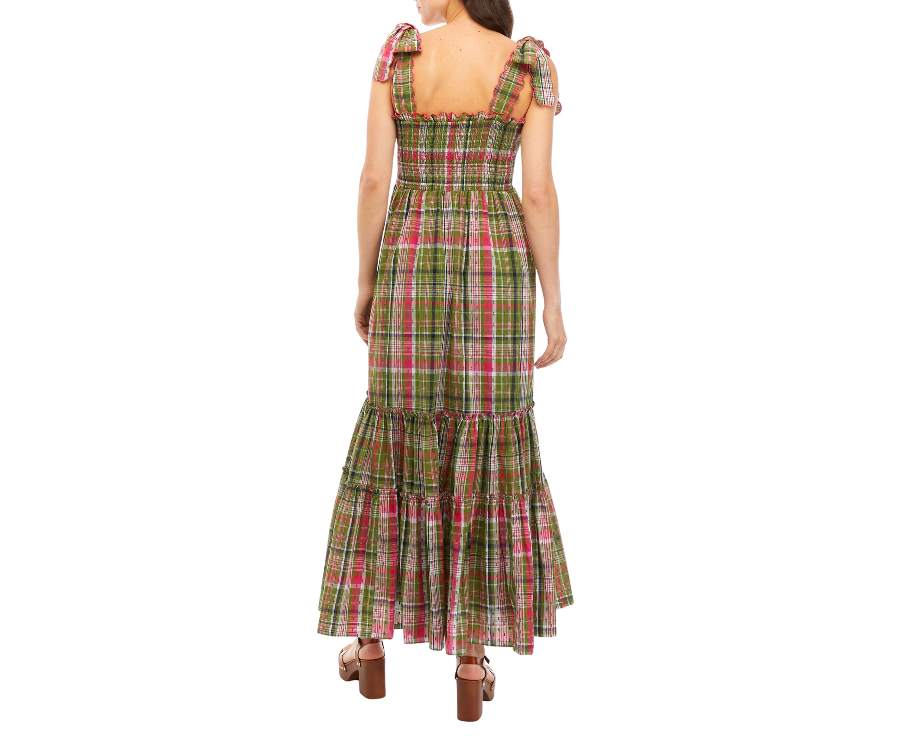 Dalel Plaid Maxi Dress main image 0