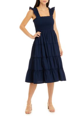 Crown & Ivy™ Women's Sleeveless Smocked Dress | belk