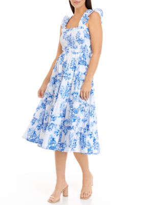 Crown & Ivy™ Women's Sleeveless Smocked Dress | belk