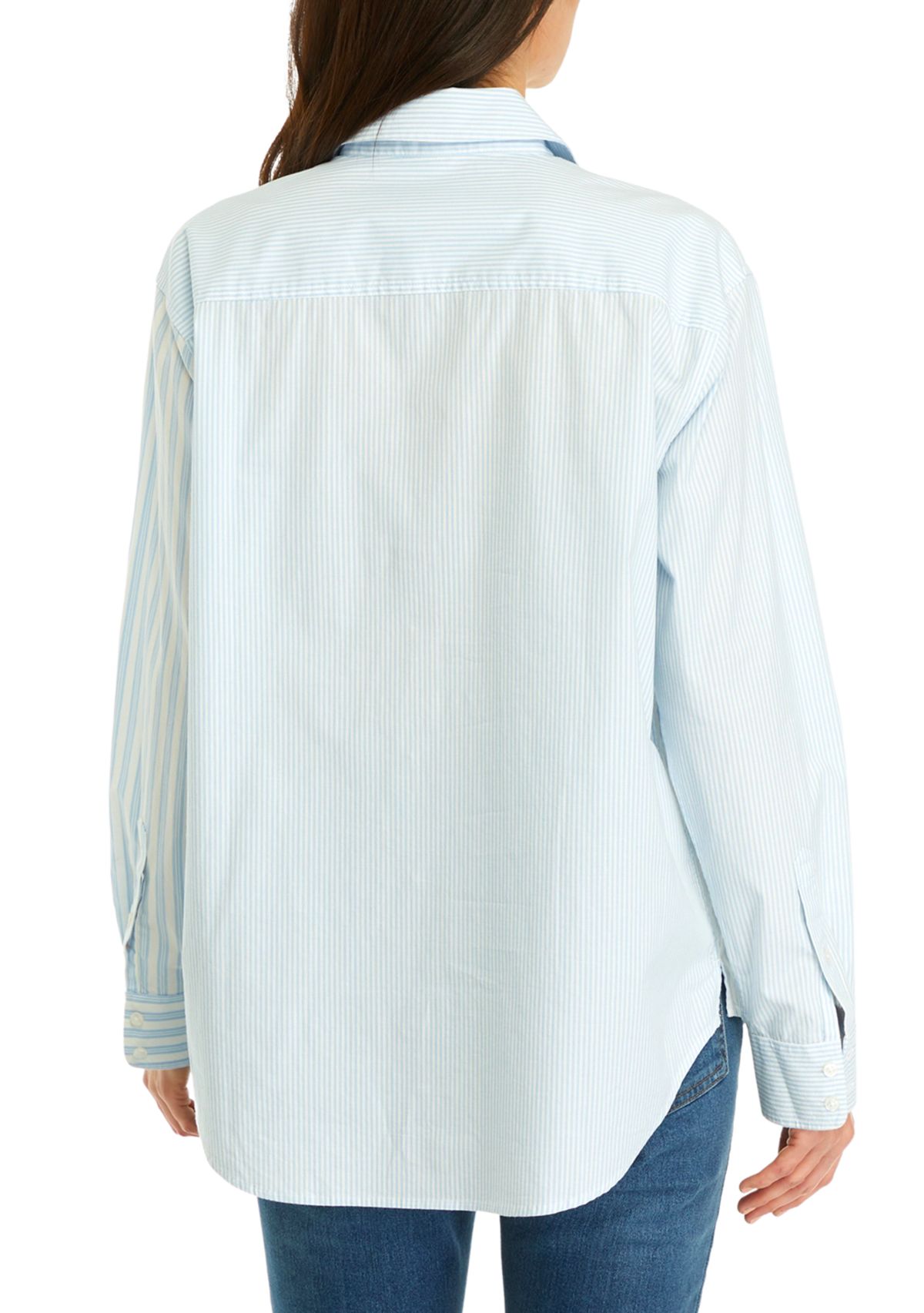 Womens Long Sleeve Boyfriend Shirt