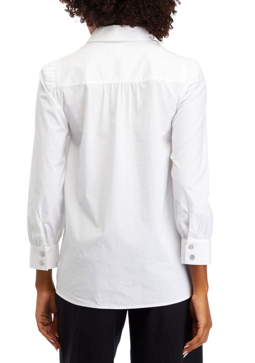 Womens Button Down Top