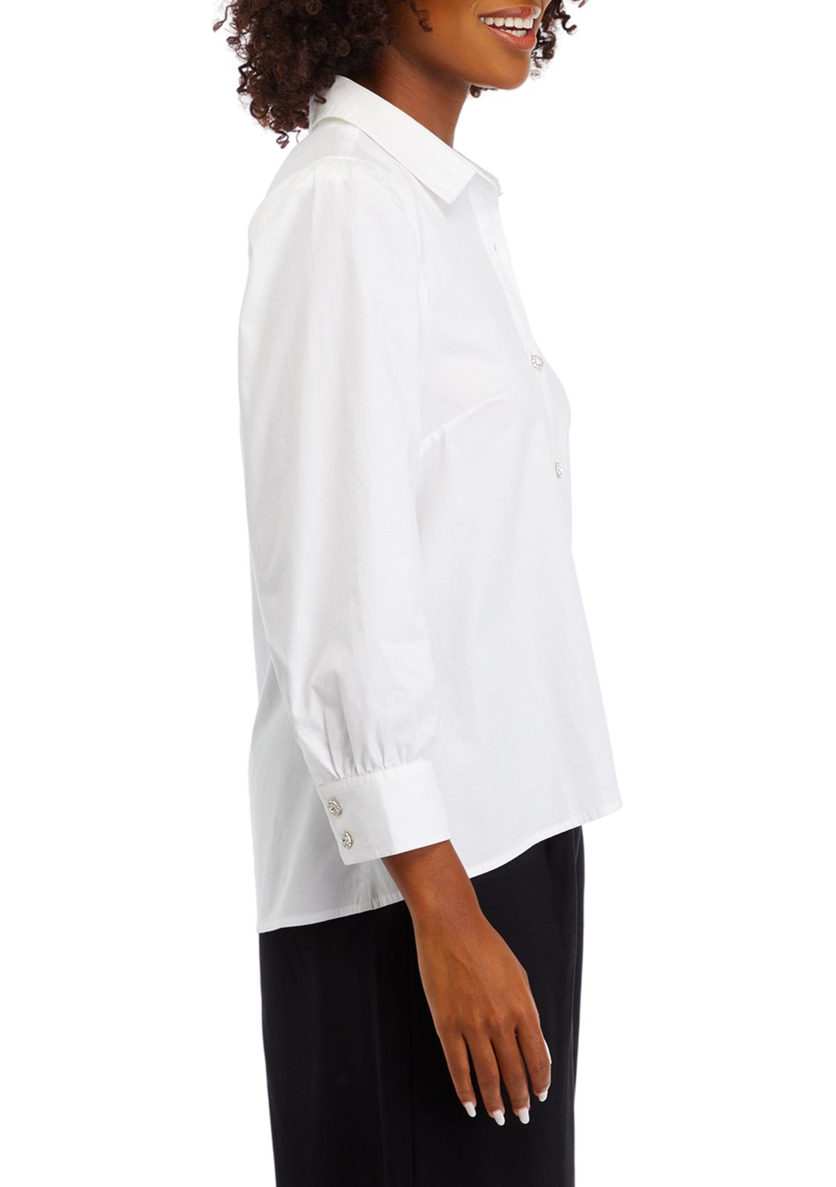 Womens Button Down Top