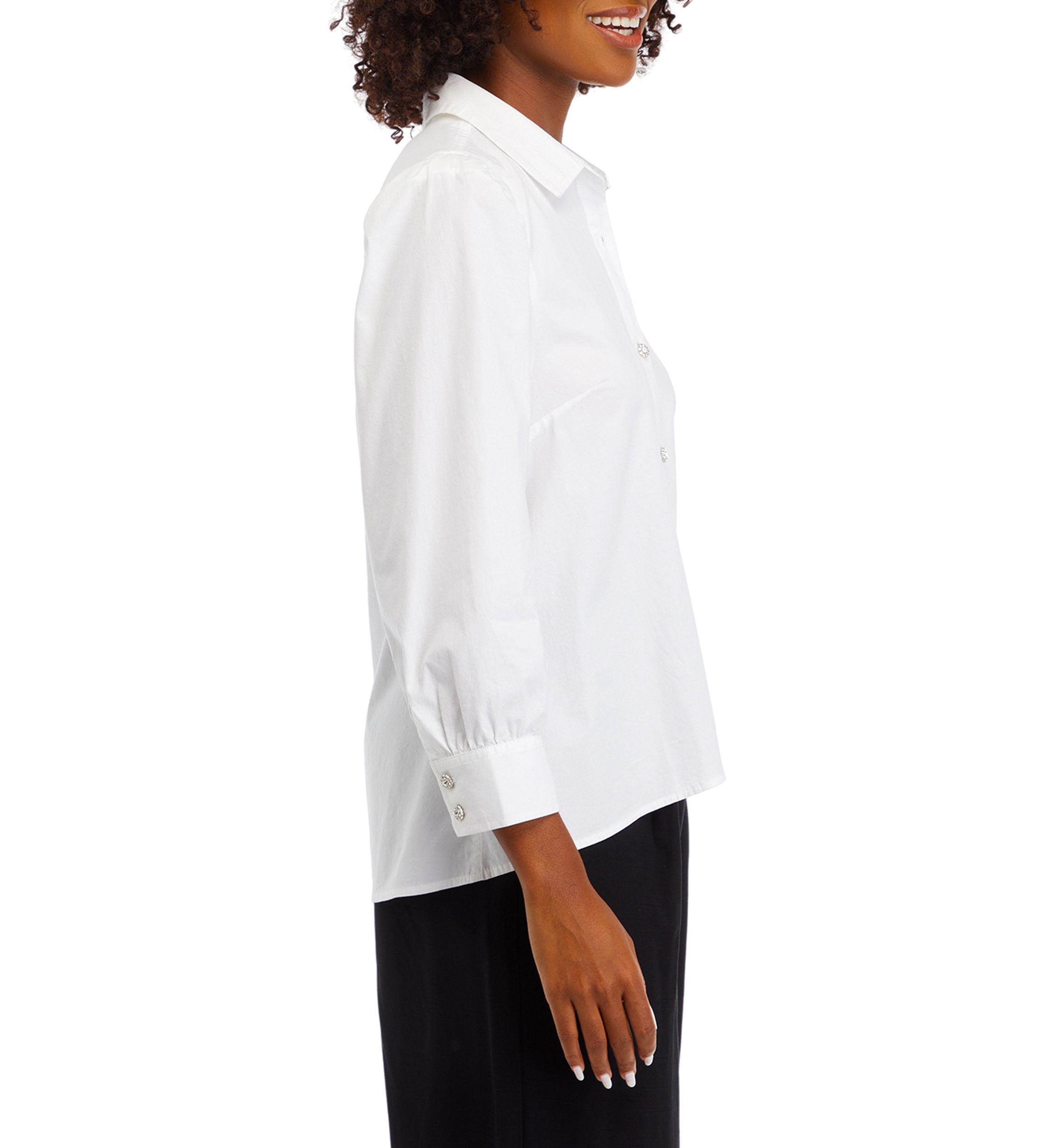 Womens Button Down Top