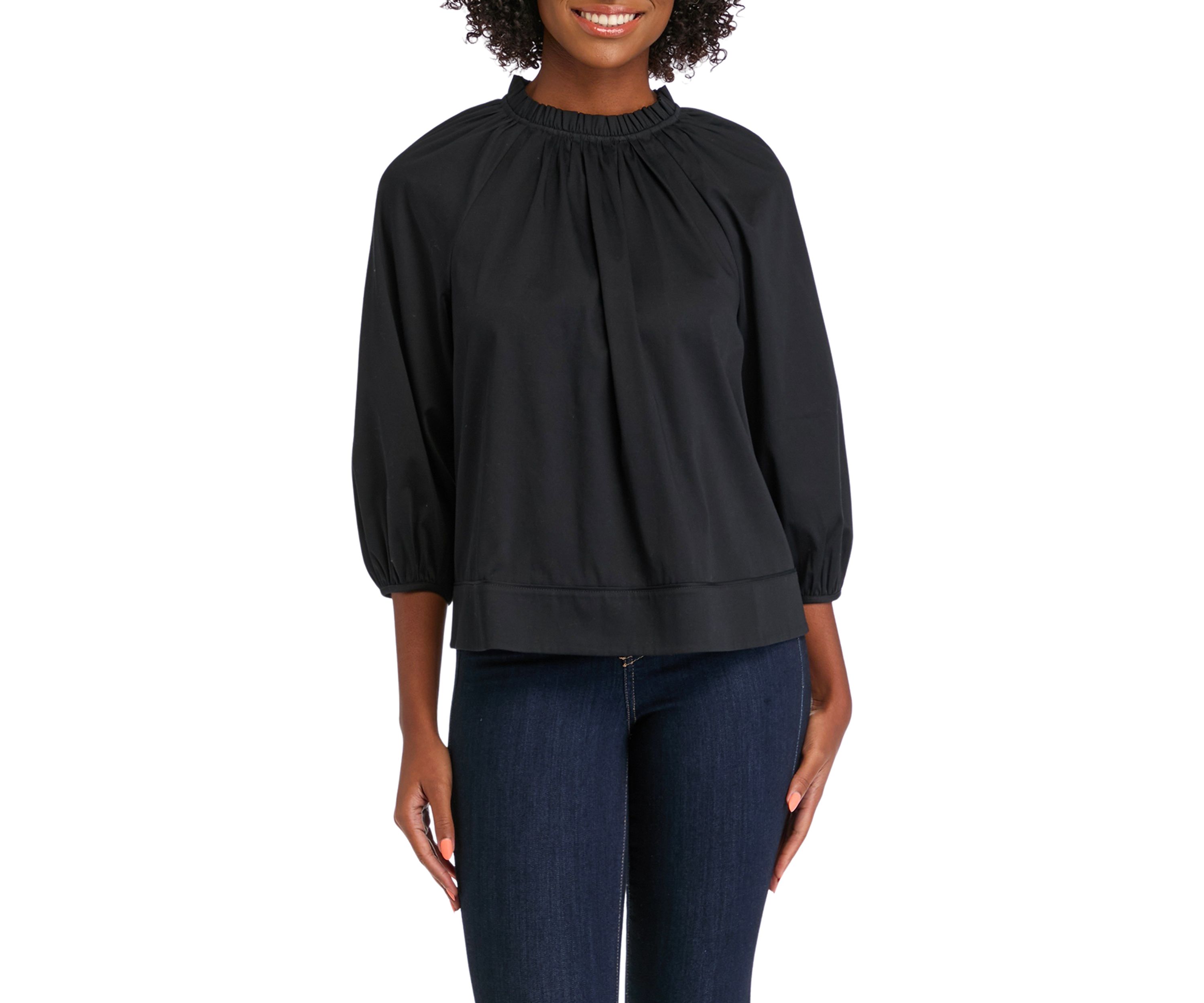 Womens Dolman Sleeve Swing Top 