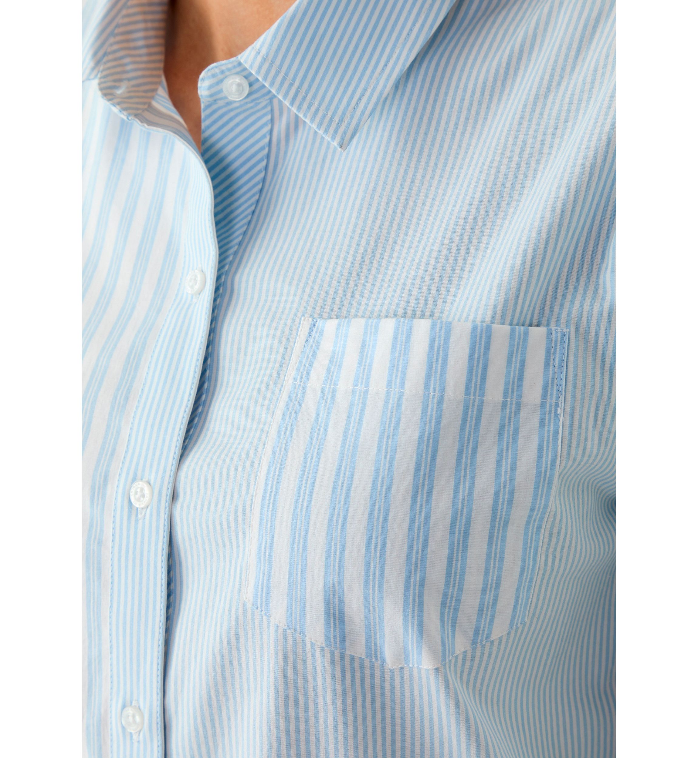 Womens Yarn Dyed Button Front Shirt
