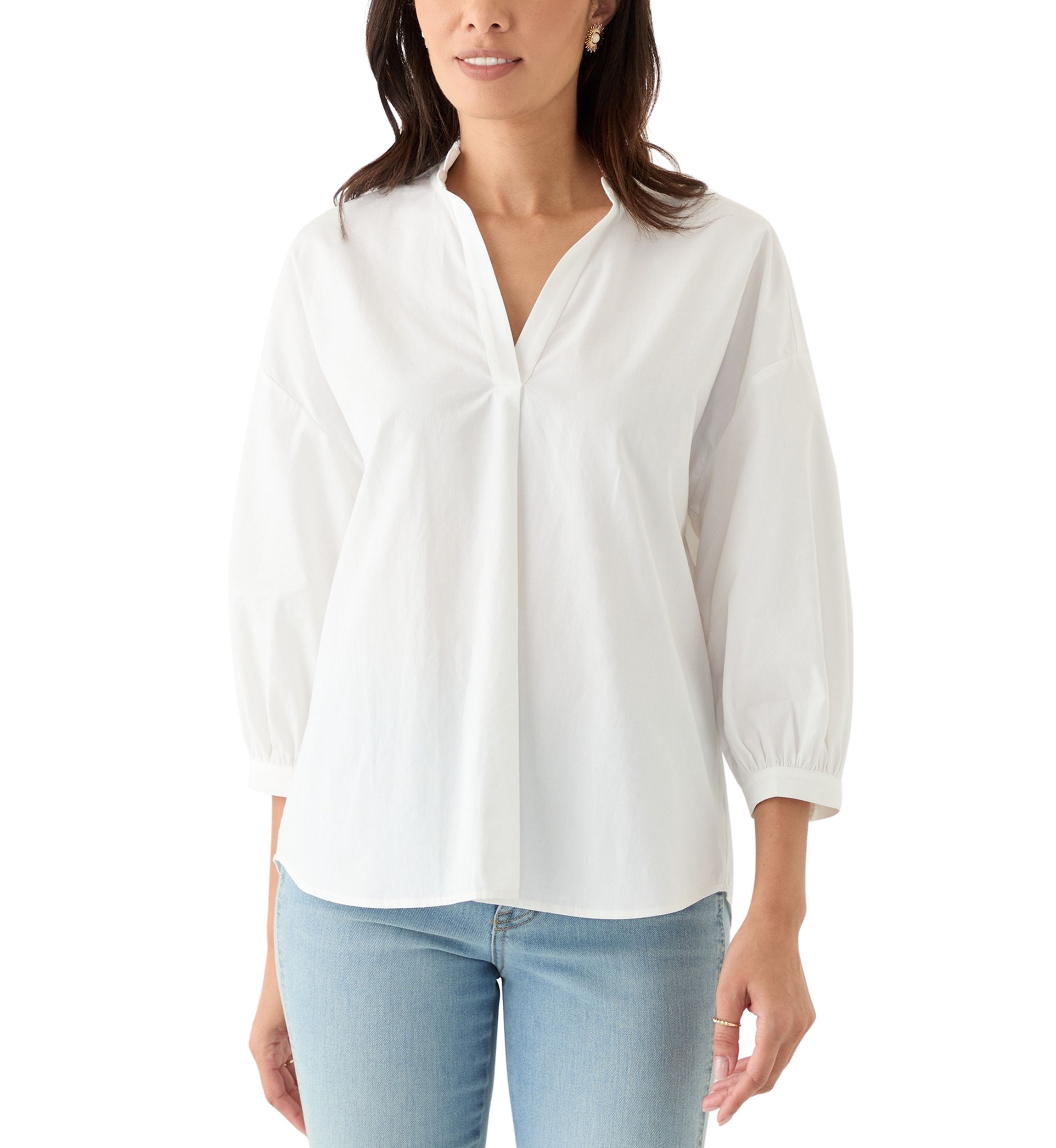 Womens Ruffle Blouse