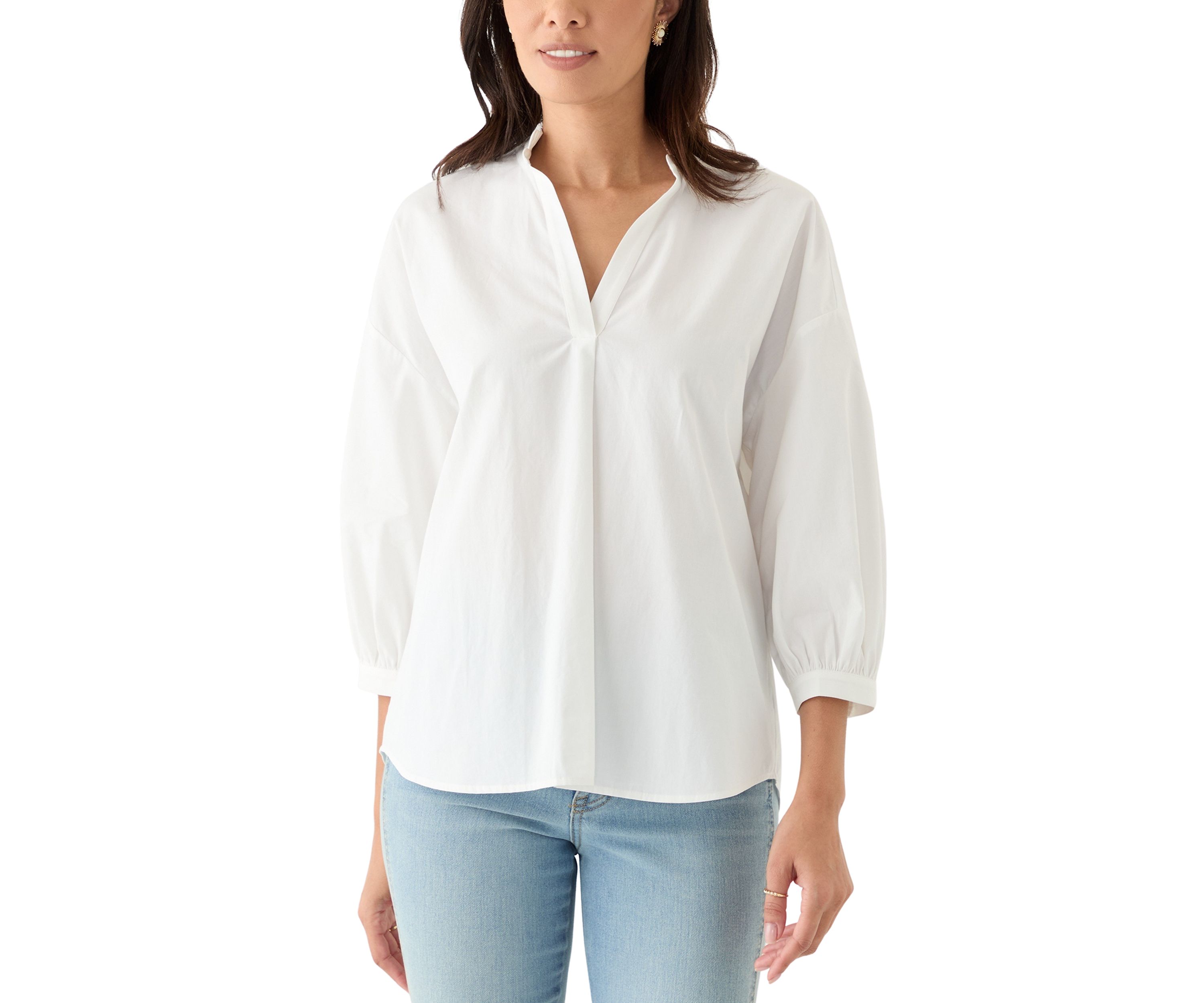 Womens Ruffle Blouse