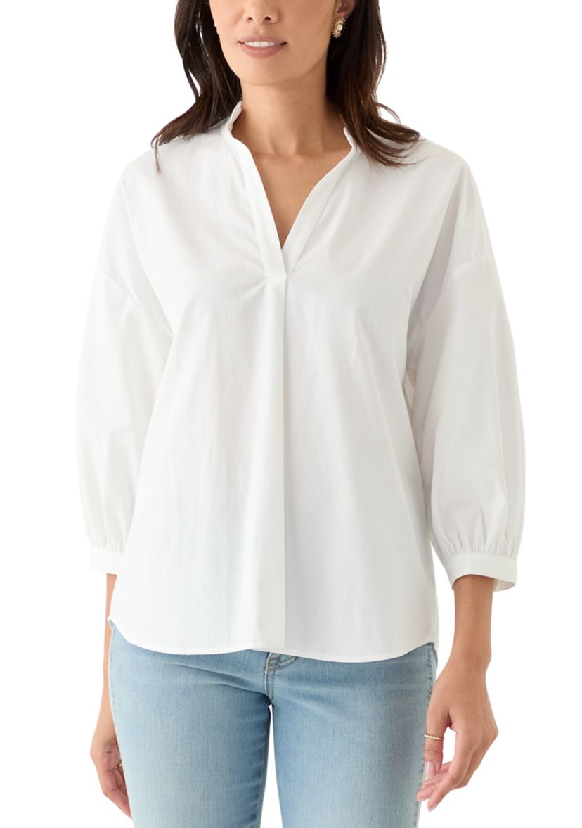 Womens Ruffle Blouse