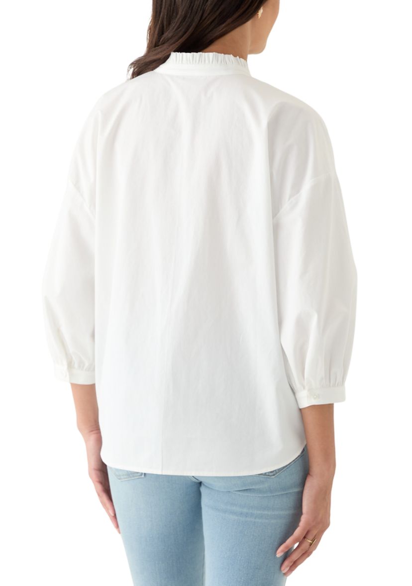 Womens Ruffle Blouse