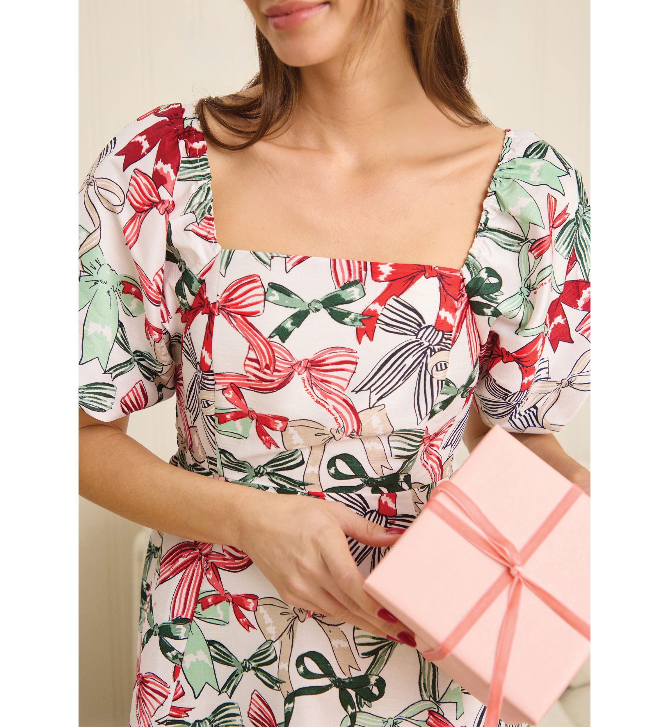 Sewing Down South x Crown & Ivy™ Sew Merry Mini Dress