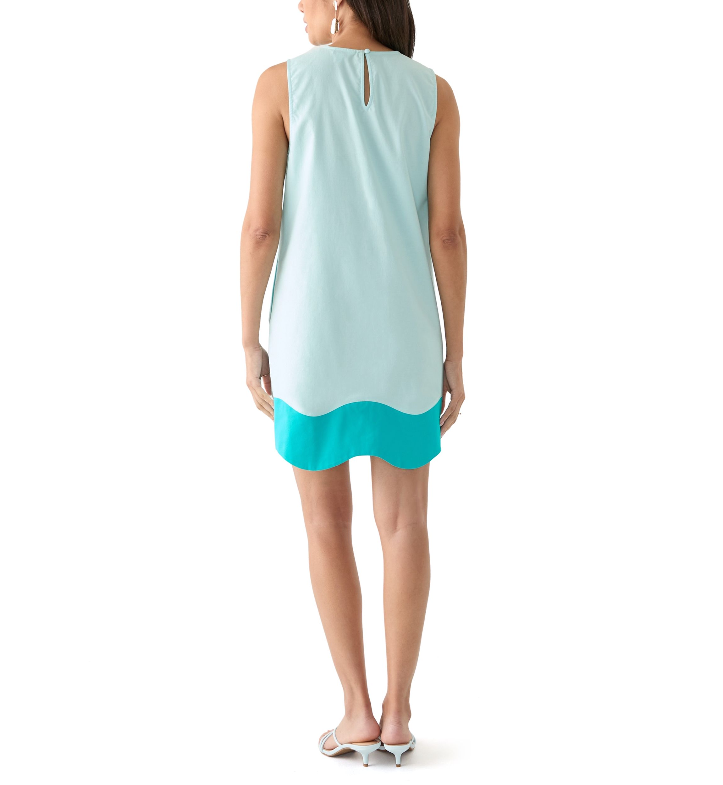 Womens Sleeveless Straight Dress