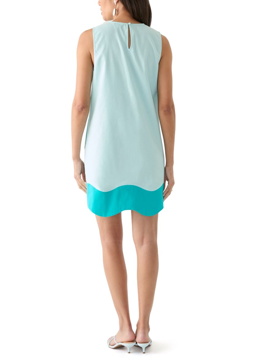 Womens Sleeveless Straight Dress