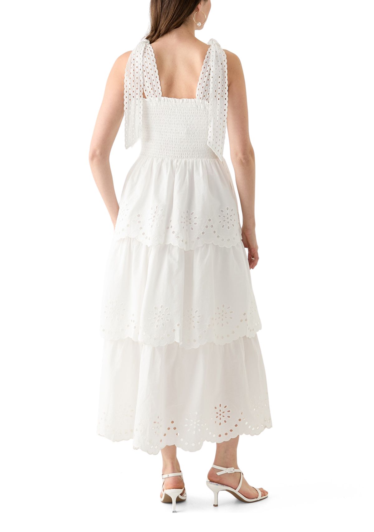 Womens Sleeveless Smock Dress