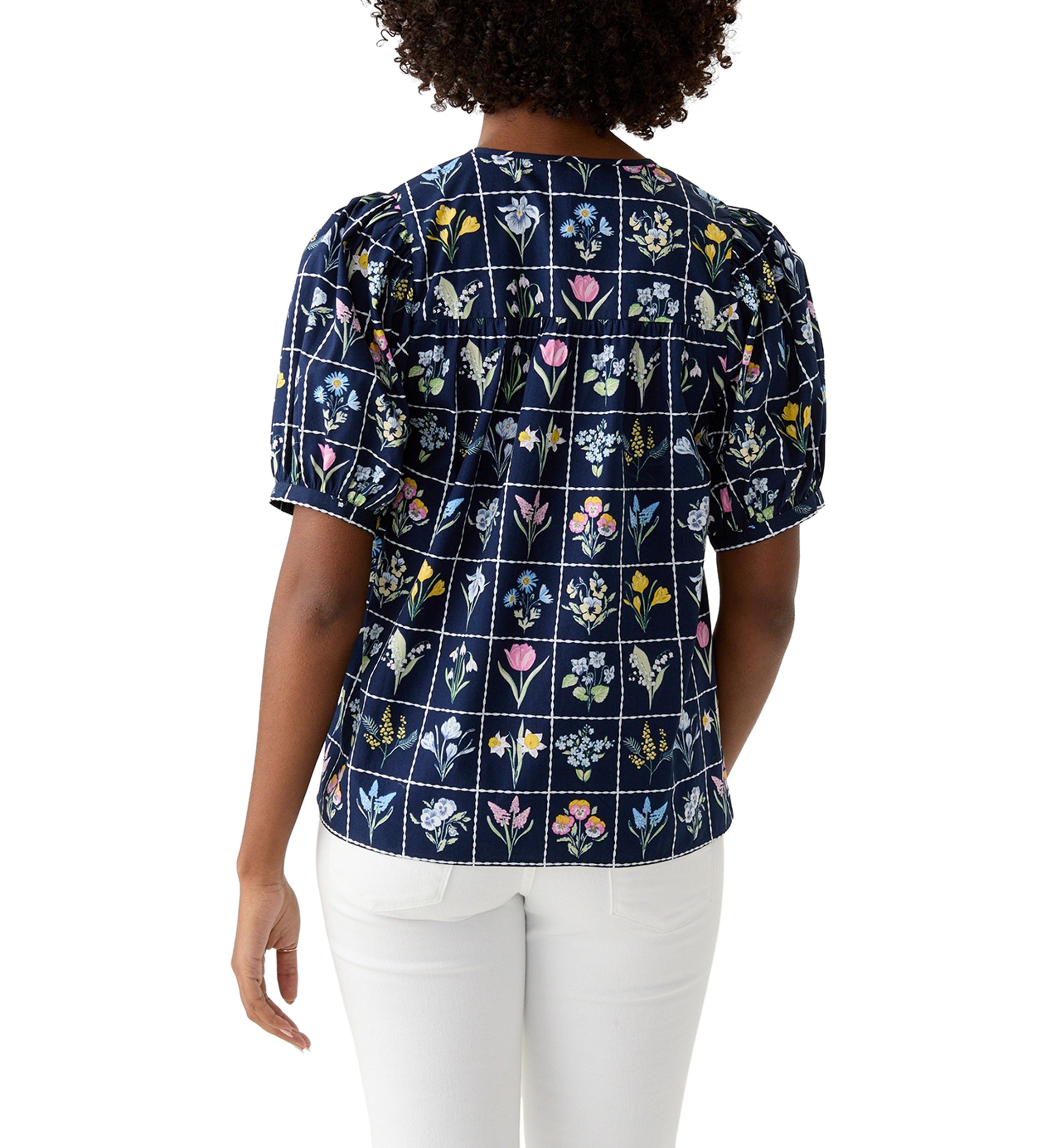 Womens Tassel Peasant Top