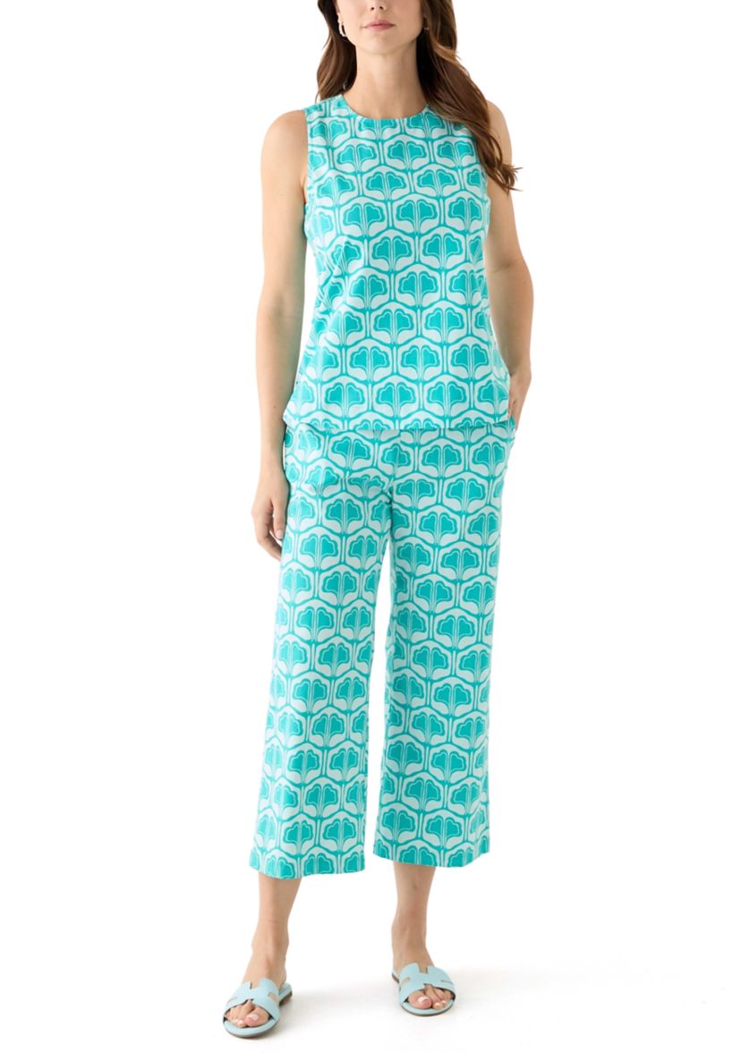 Womens Sleeveless A-Line Top