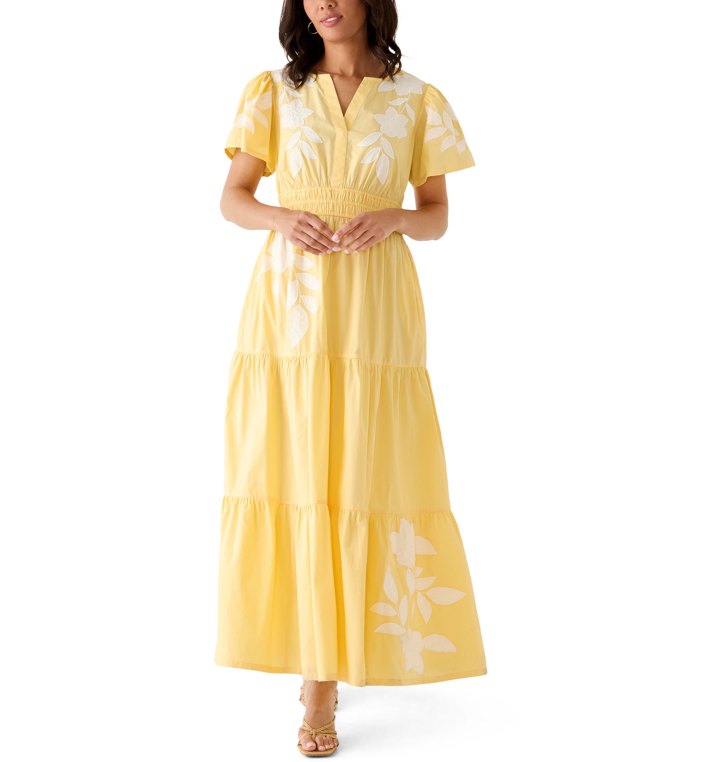 belk gold dress Beyz Midi Dress - Gold main image 1
