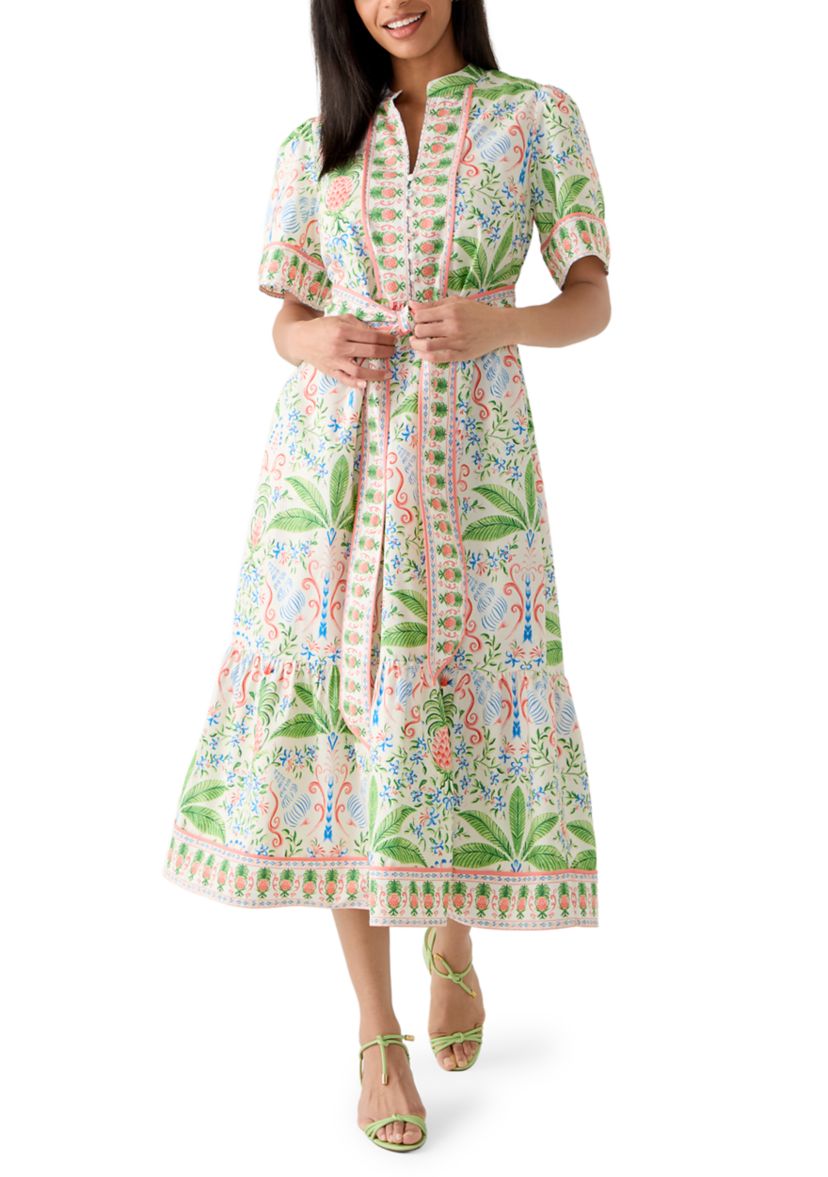 homemade green goddess dressing with avocado The Ultimate Onyeka African Print Shirt Dress Green Ankara Dress Cloth –  Dovetailed main image 1