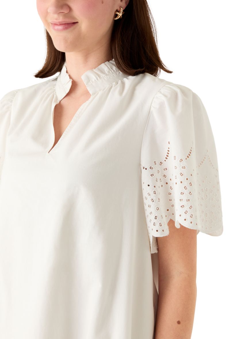 free people embroidered fable dress GC Free People Embroidered Fable Midi Dress (MEDIUM) – spellandsage main image 1