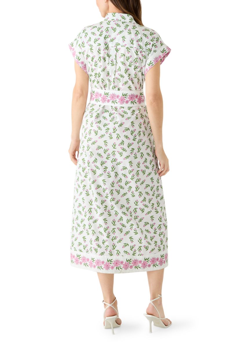 crown and ivy pink and green dress Mini Tiara Dress in Green Velvet 3T main image 0