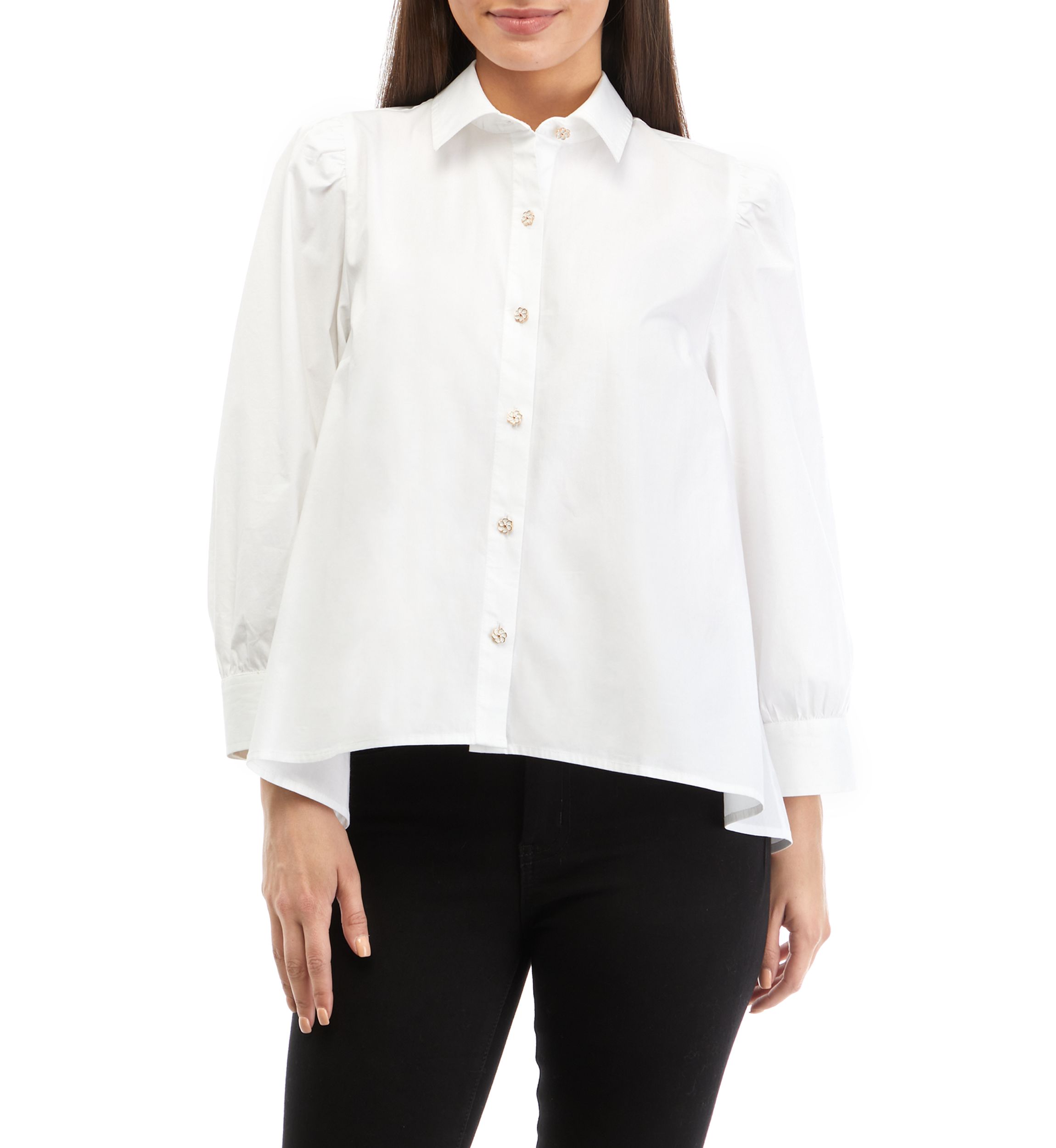Petite Button Down Shirt
