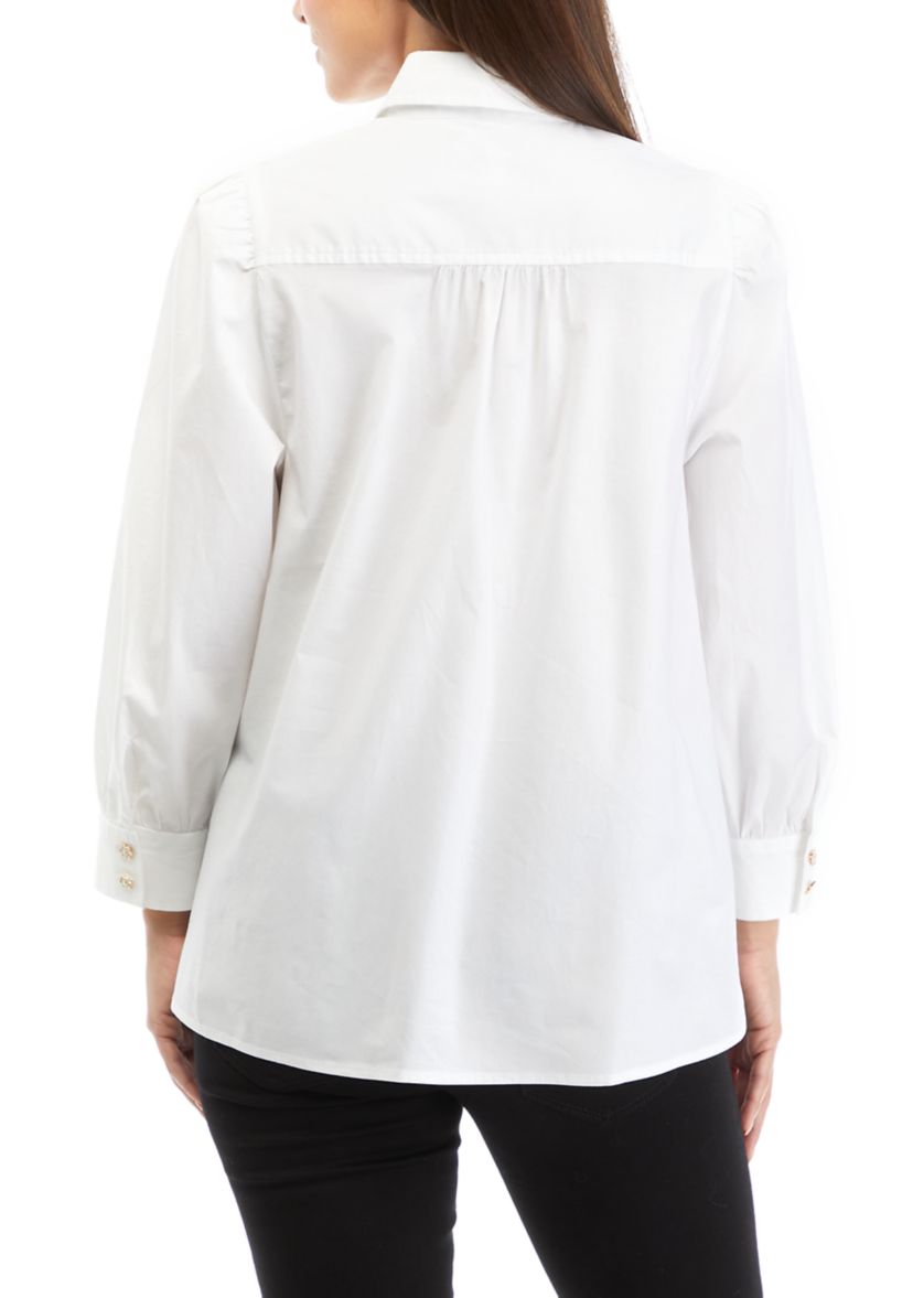 Petite Button Down Shirt