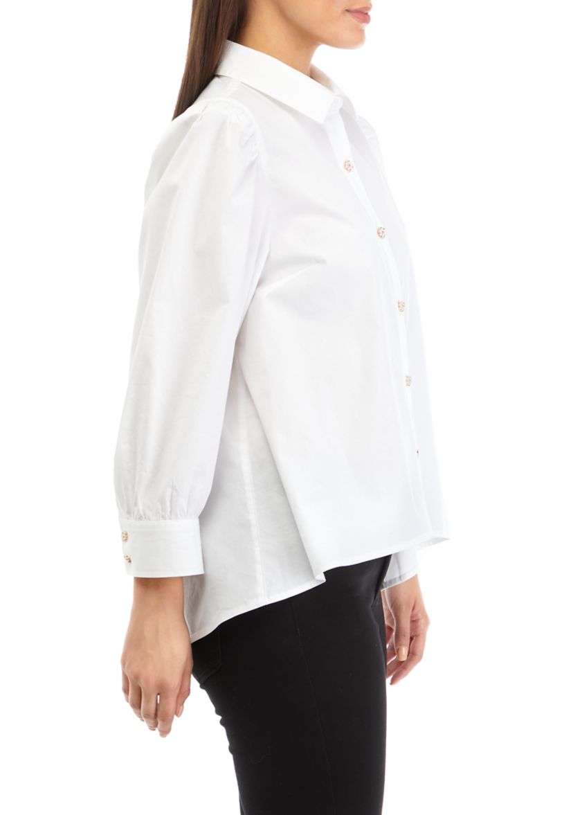 Petite Button Down Shirt