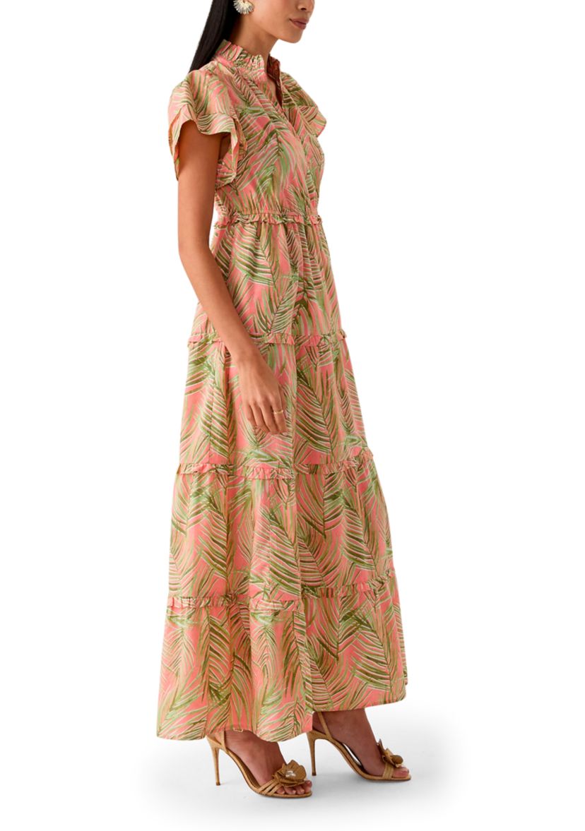 chinese dress ladies Women's UPF 50+ Kaden Chillylilly Maxi Dress in Pink