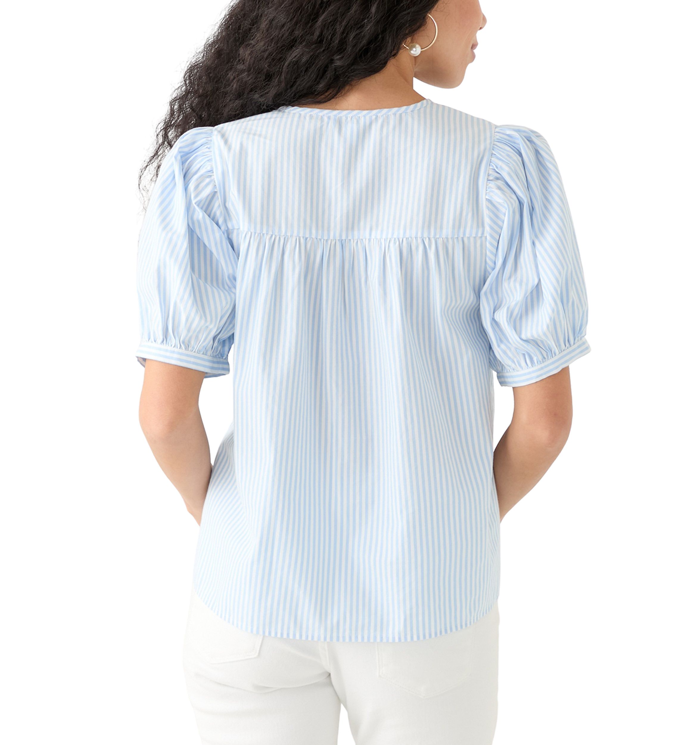 Petite Tassel Peasant Top