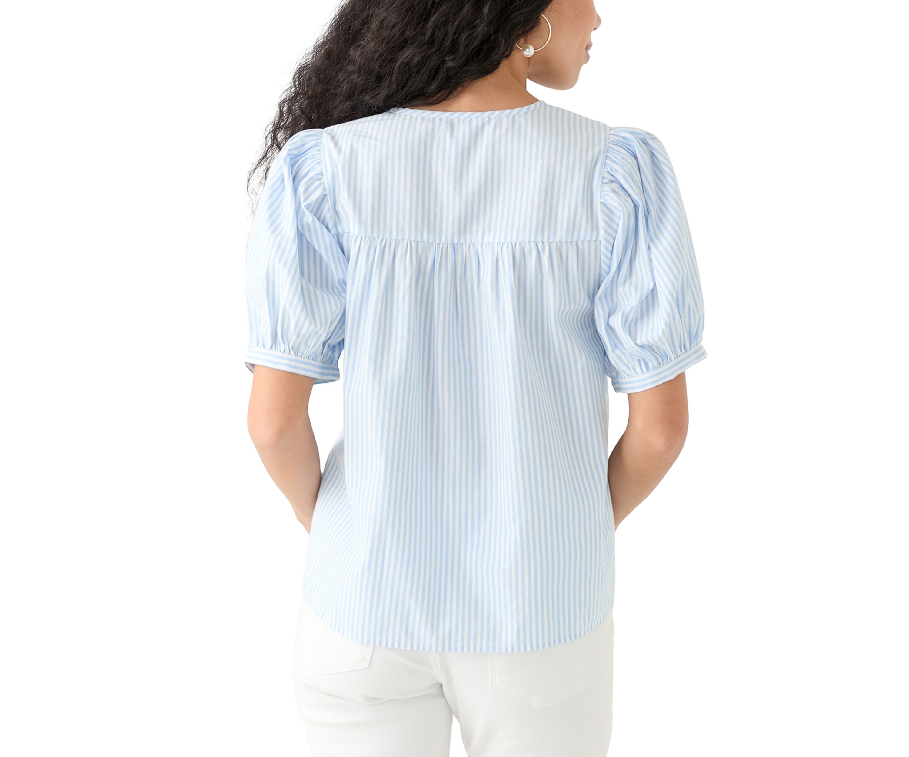 Petite Tassel Peasant Top