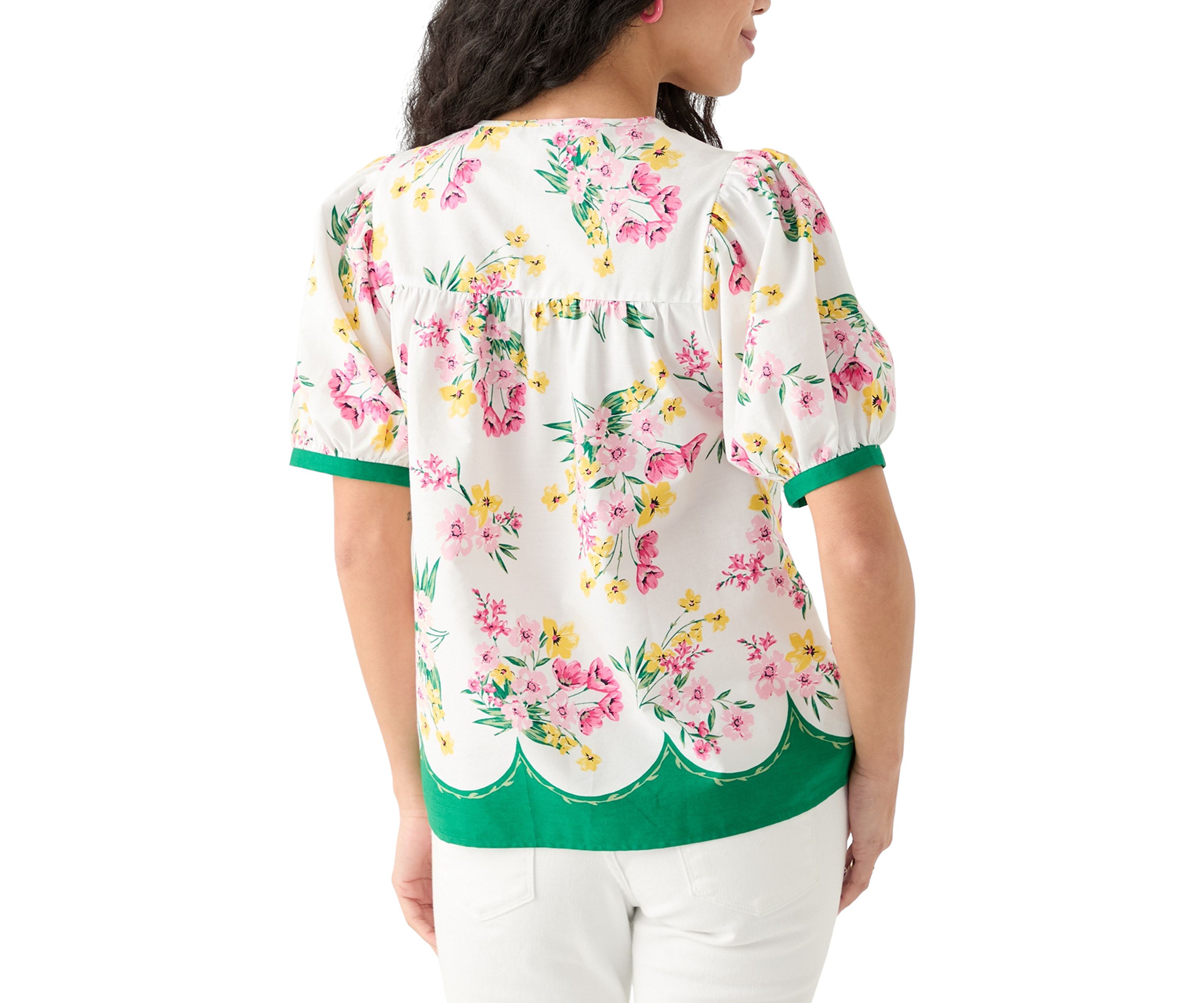 Petite Tassel Peasant Top