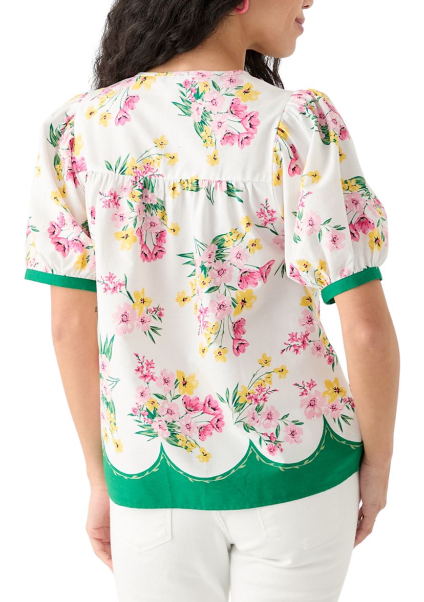 Petite Tassel Peasant Top
