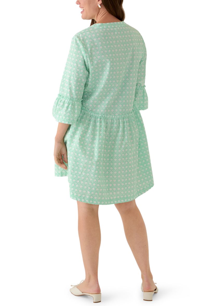 belk crown and ivy green dress & Ivy™ Petite 3/4 Flounce Tier mid length dresses