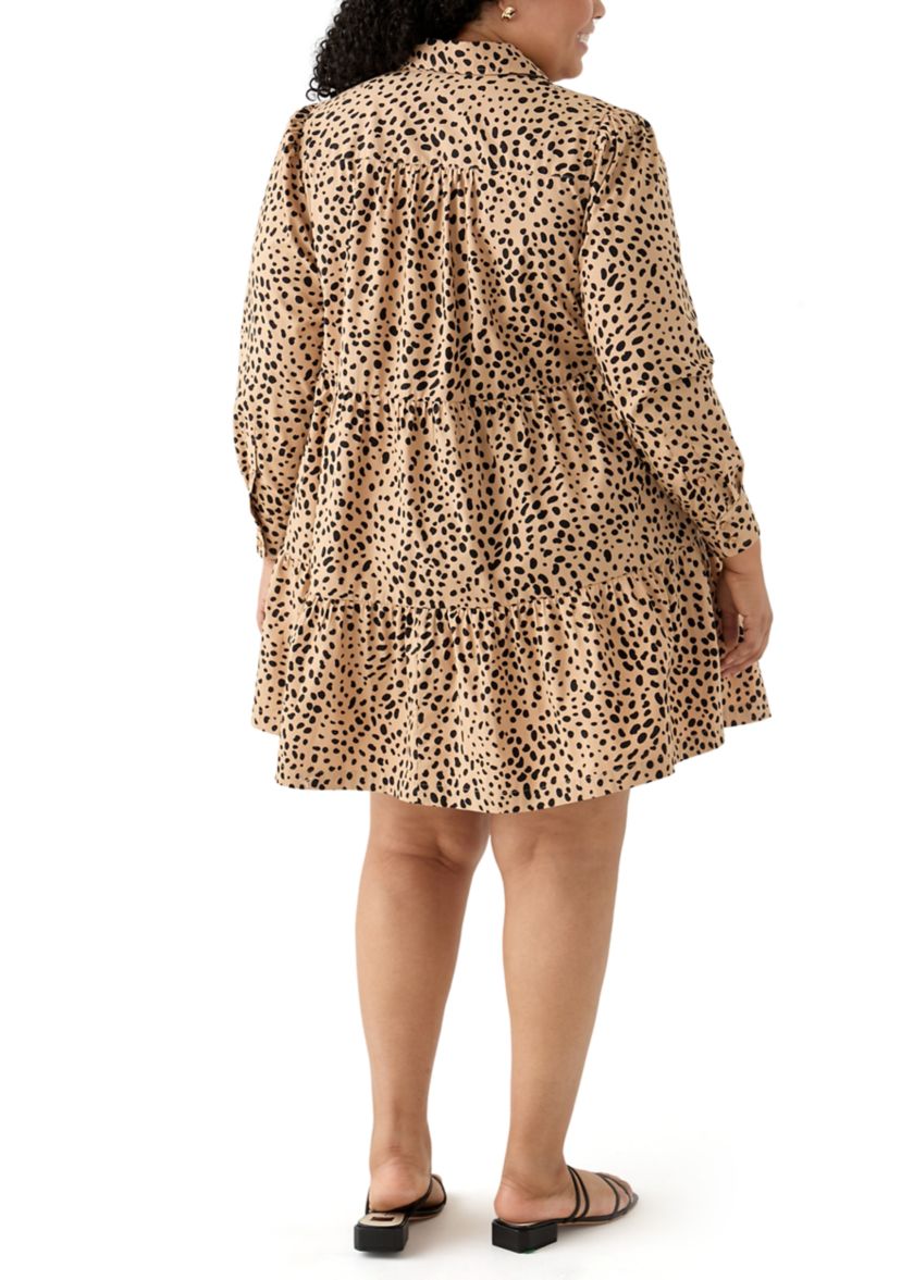Womens Printed Boyfriend Shirt
