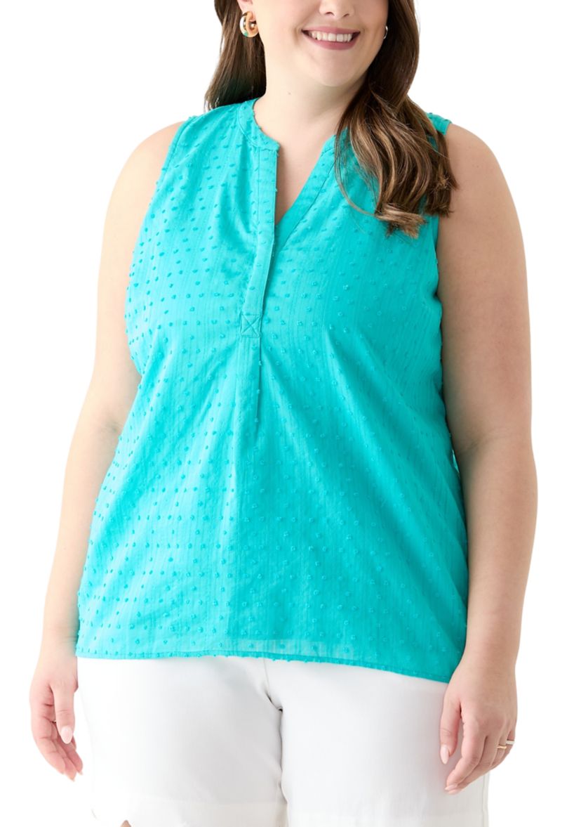 Plus Size Peasant Top