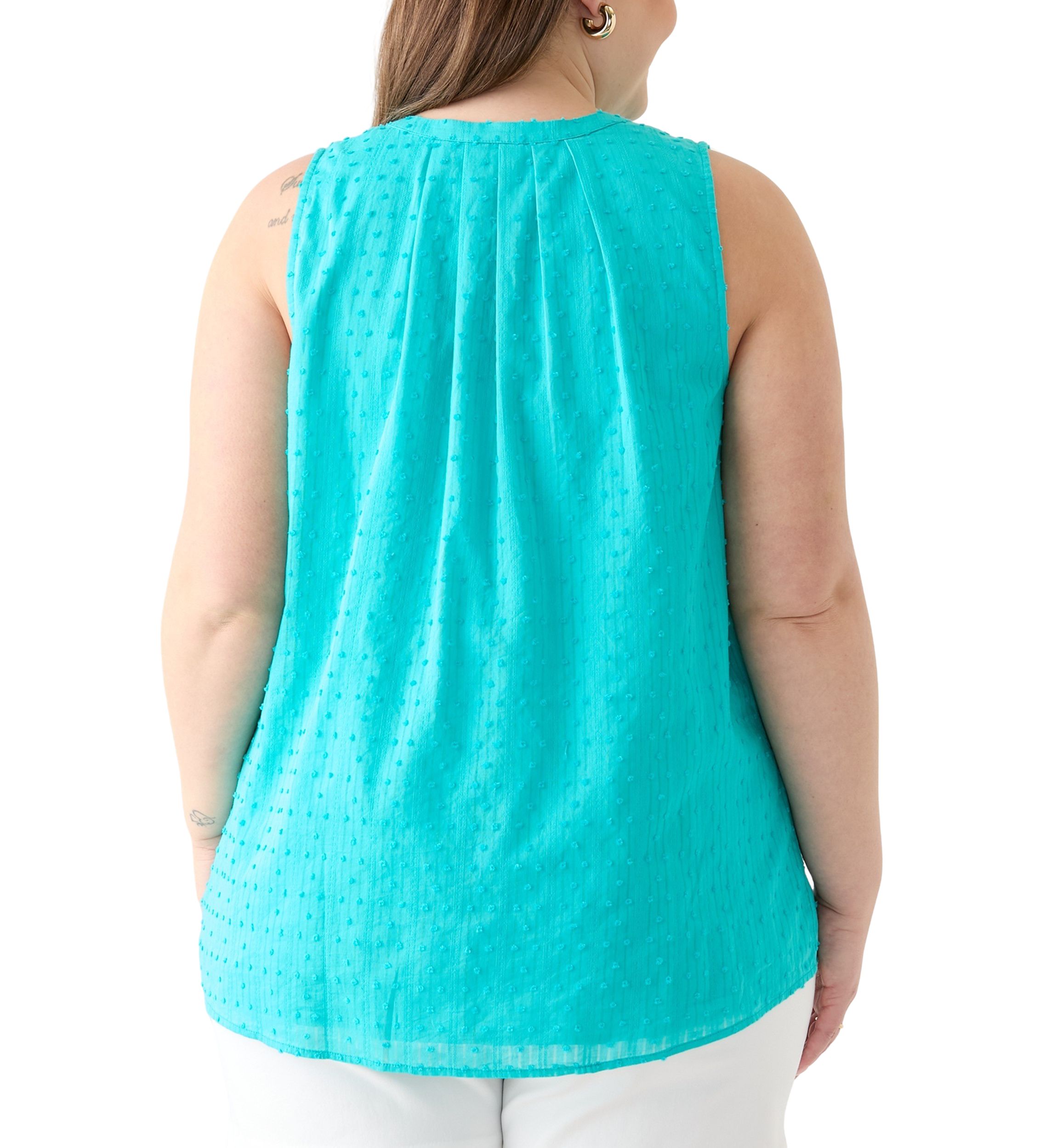 Plus Size Peasant Top