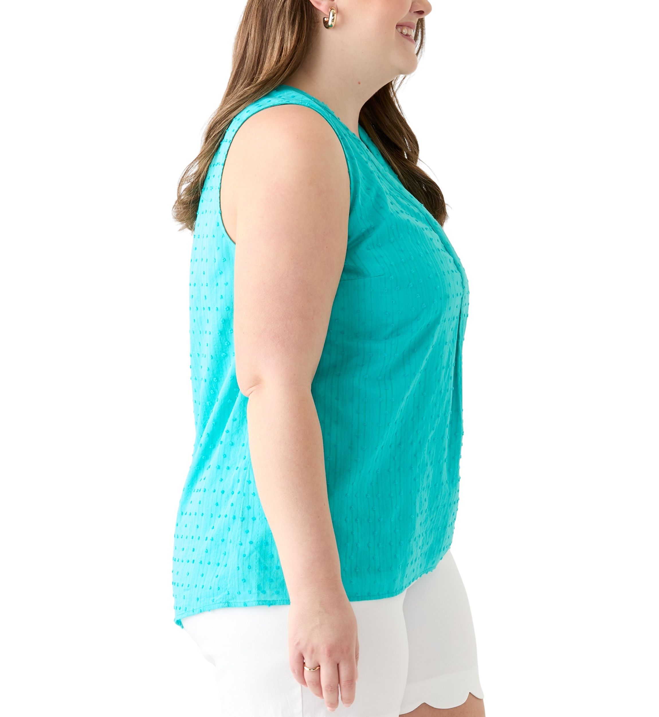 Plus Size Peasant Top