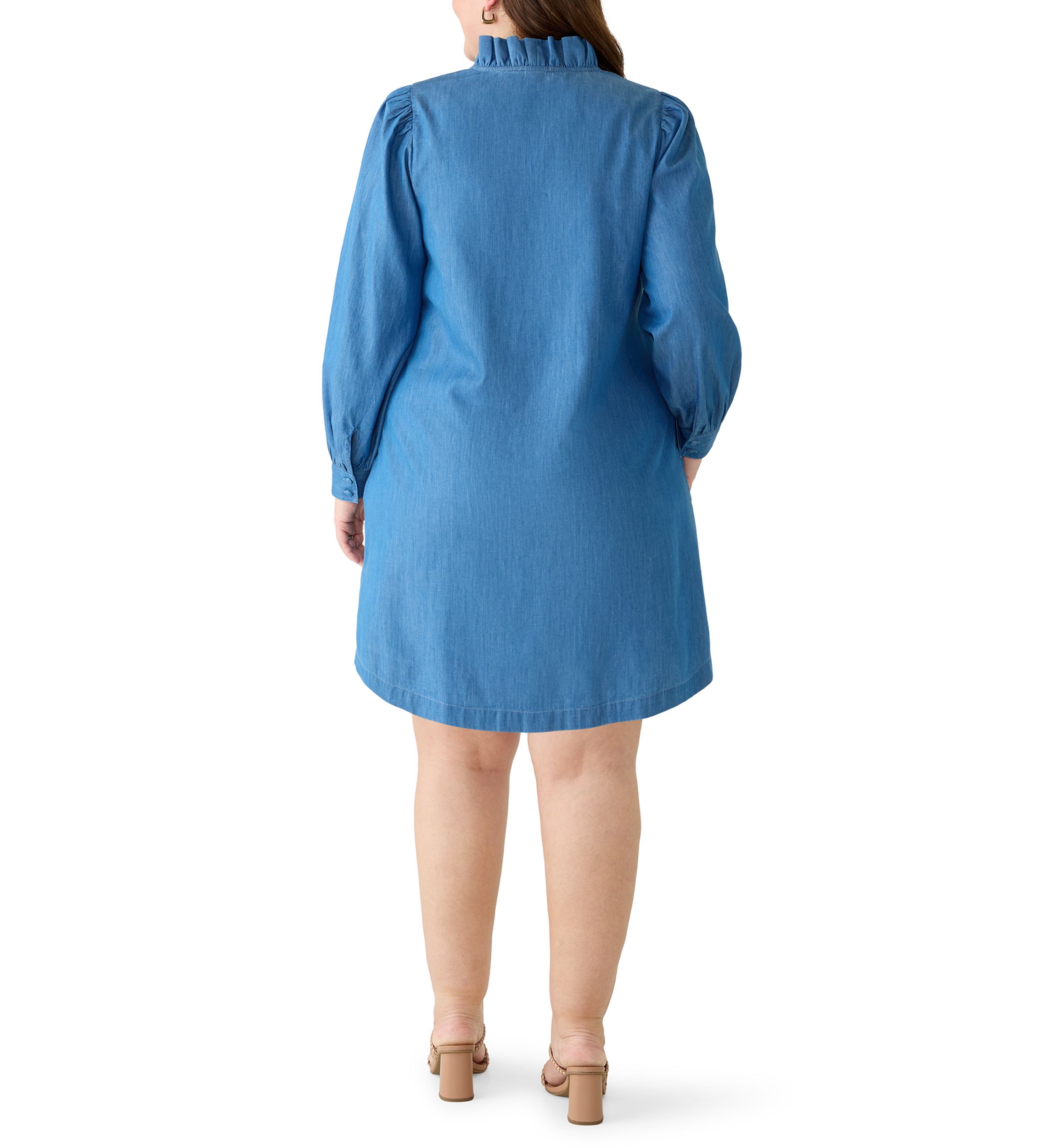 agnes and dora denim shirt dress Blue Crown & Ivy Women's Plus Size Dresses Strapless Mesh Beaded Mini ever-pretty-wholesale a weekend trip Color:Teal Gold Agnes u0026