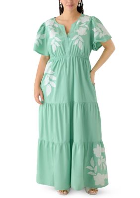 sachin and babi light blue dress Homecoming Maxi Dresses Kohls Maxi Romper Crown Ivy™ Plus Size Short Sleeve  Maxi Dress Belk