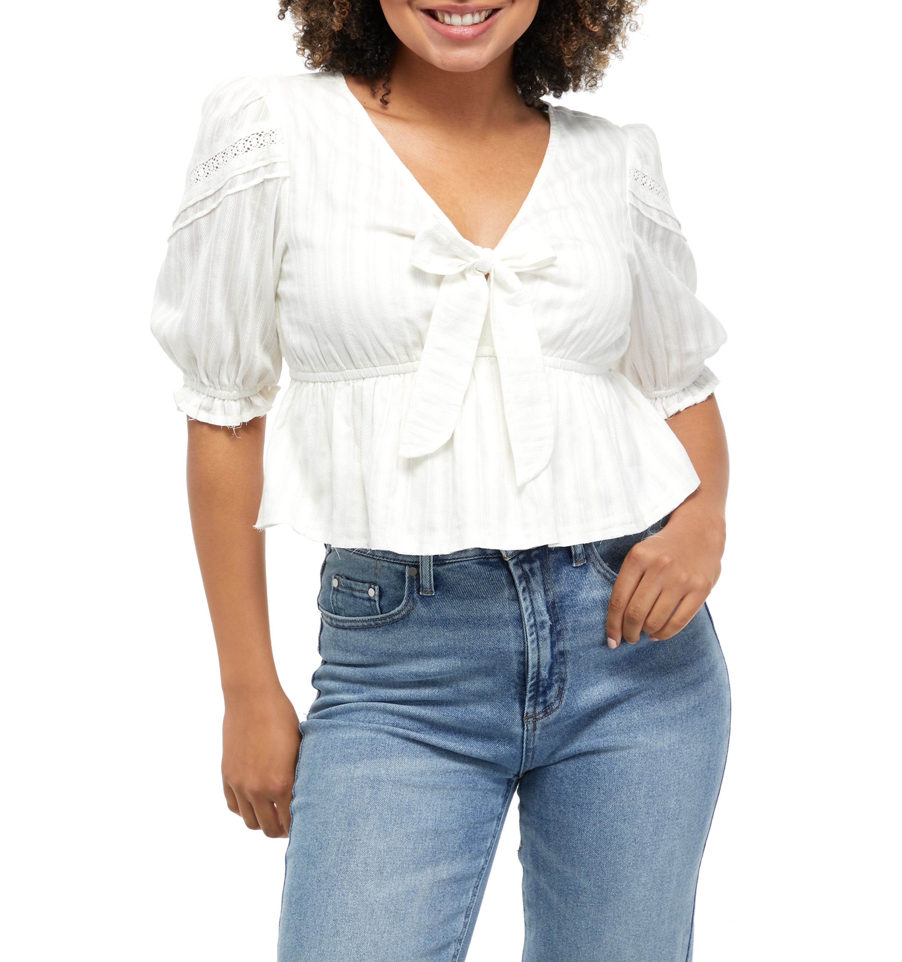 Tie Front Blouse 