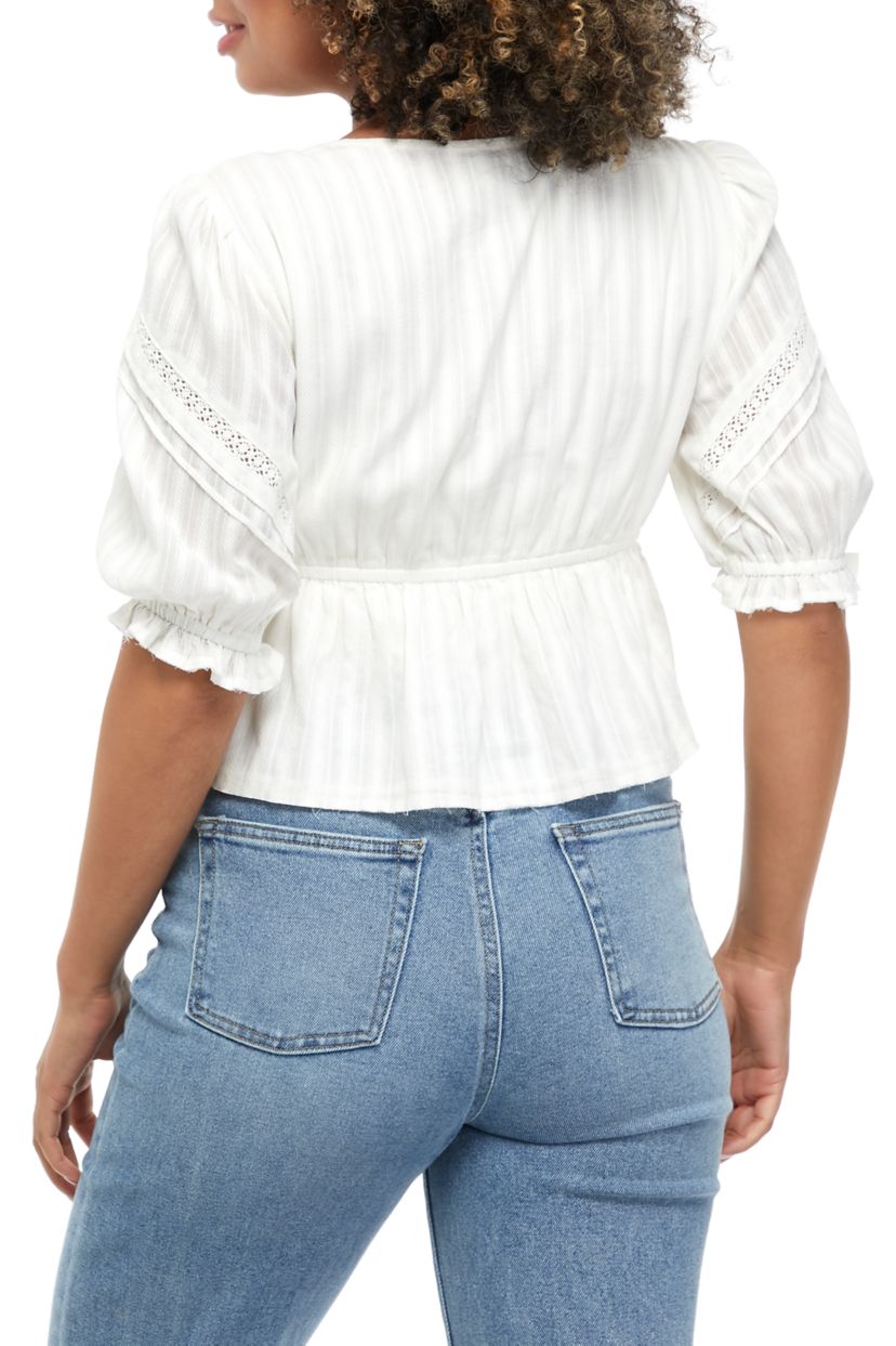Tie Front Blouse 