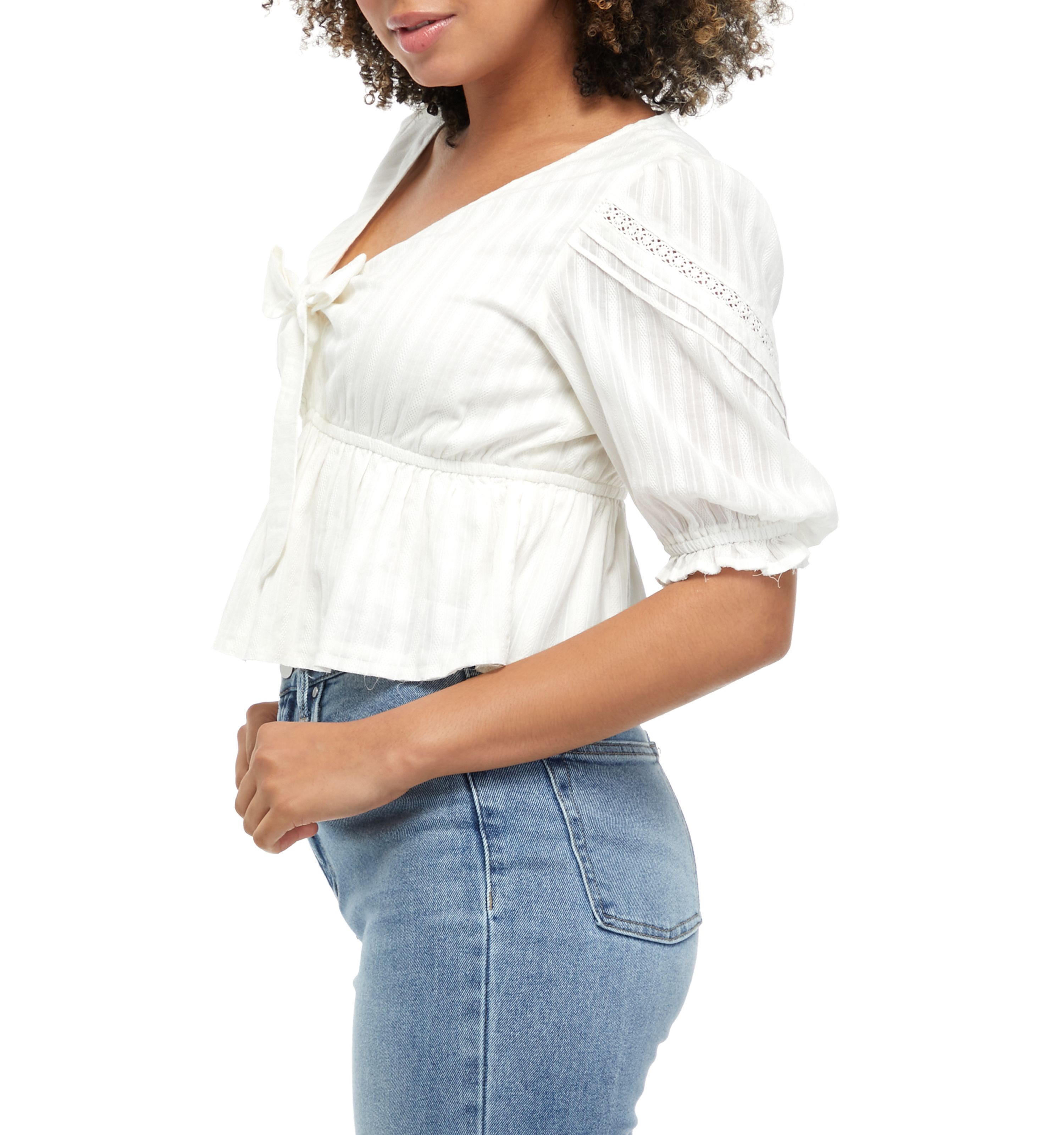 Tie Front Blouse 