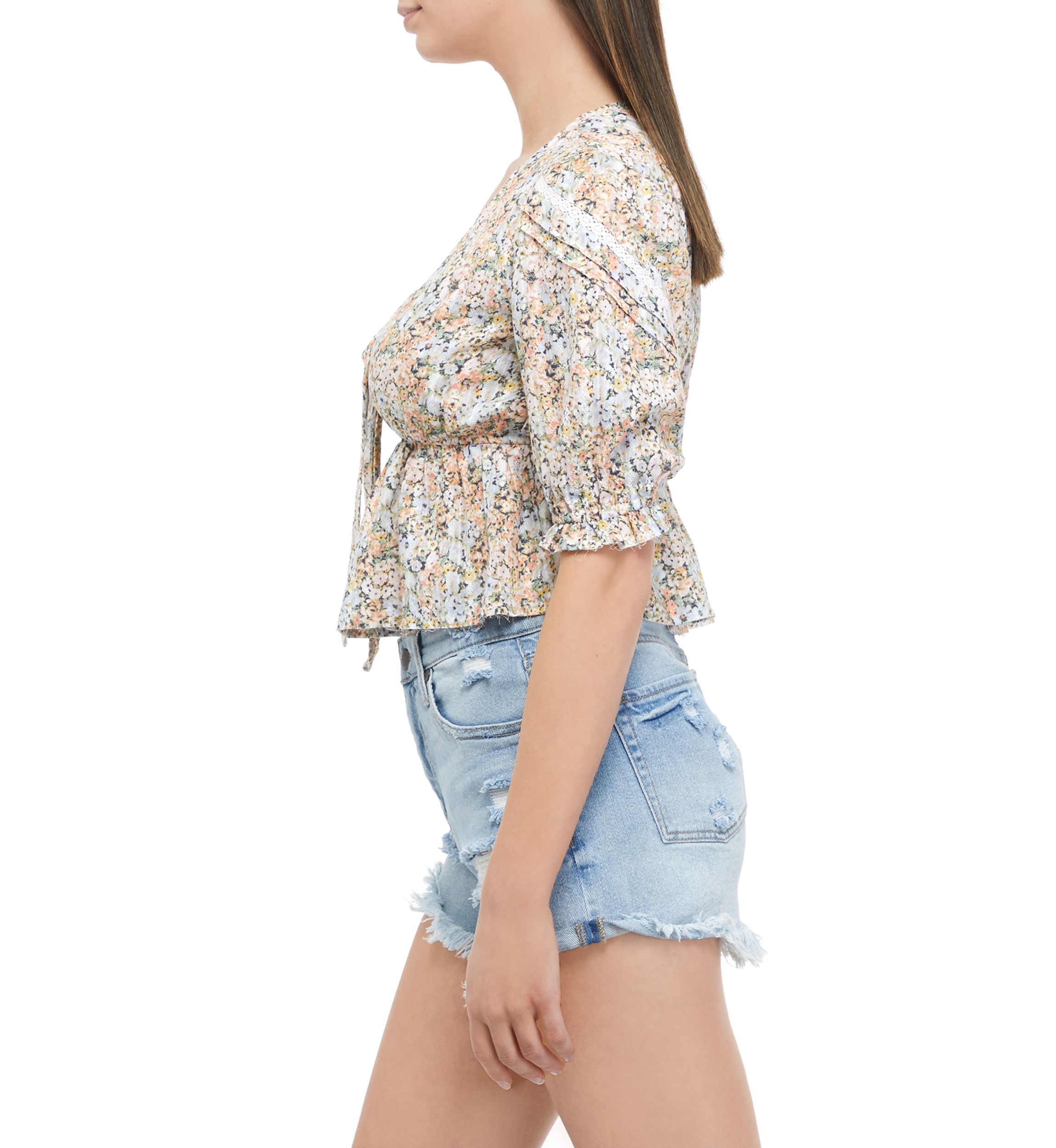 Tie Front Blouse