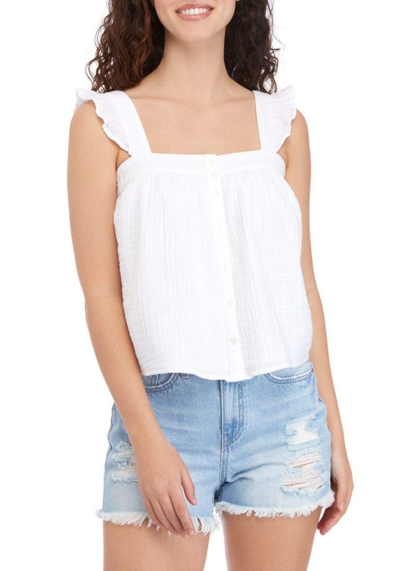 Gauze Tank Top 