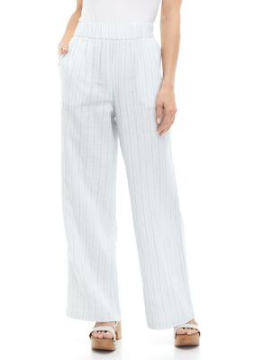 Wonderly Cotton Gauze Wide Leg Pants | belk