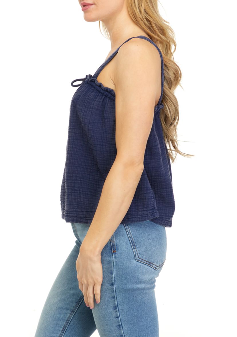 Womens Cotton Gauze Tank Top 