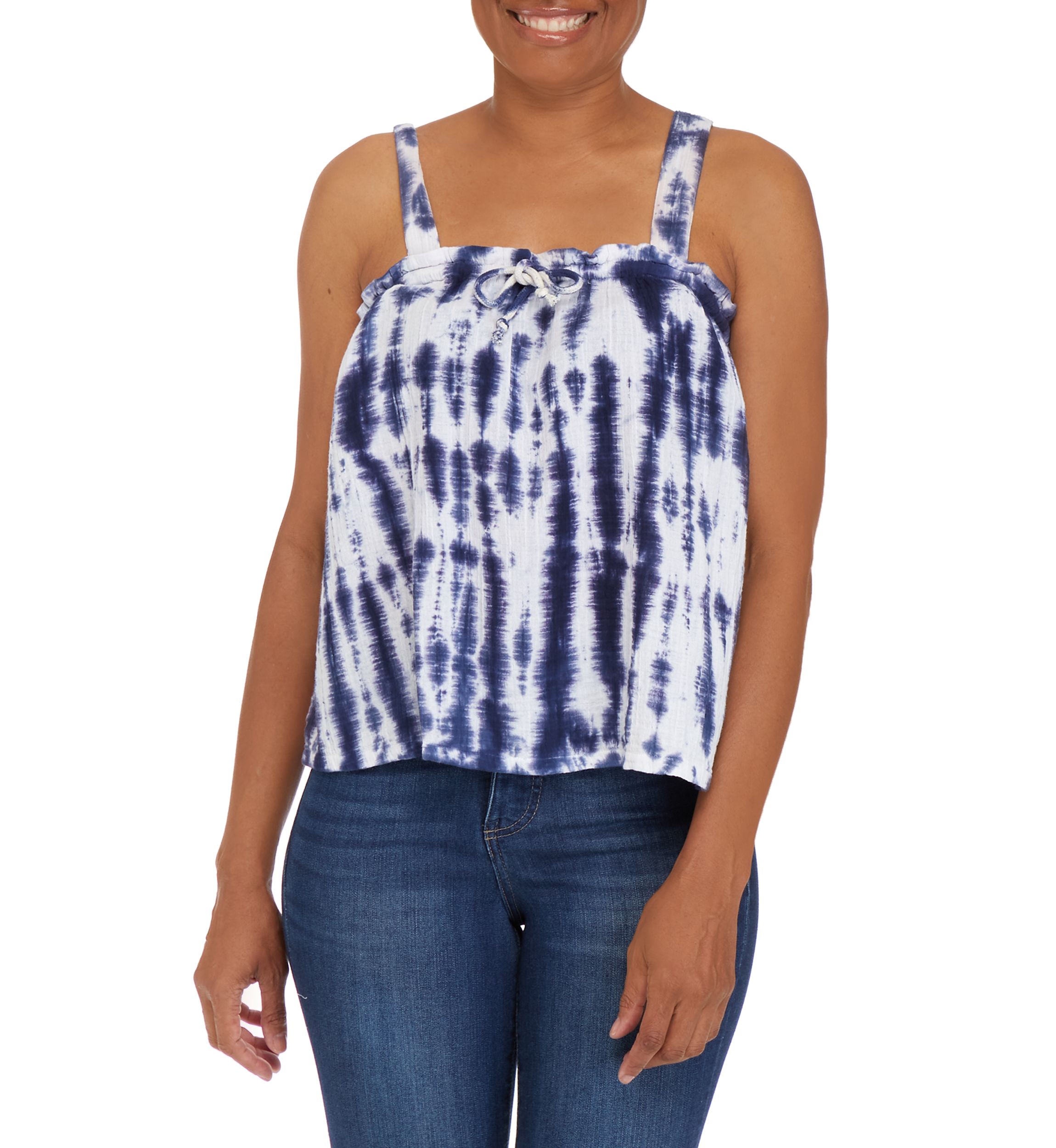 Womens Cotton Gauze Tank Top 